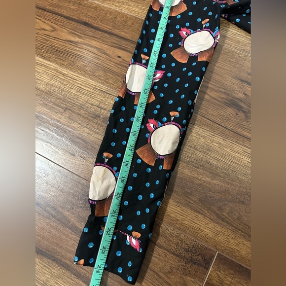 Black Button-Up Shirt with Colorful Print - Picture 6 of 7